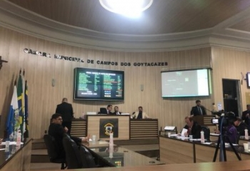 Câmara de Campos aprova mudança no horário das sessões 
