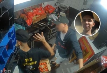 Vídeo mostra momento em que jovem é executado a tiros dentro de lanchonete