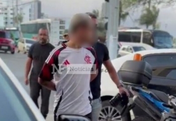 Polícia prende traficante após perseguição no Parque Aeroporto