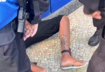 Criminoso com tornozeleira e 12 passagens policiais, é preso tentando furtar bicicleta em Campos