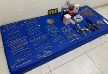 Ação policial recupera joias avaliadas em R$ 1 milhão e prende suspeitos de furto a residência na BR 101