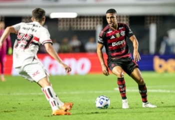 Flamengo empata com o São Paulo na Vila Belmiro