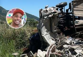 Caminhoneiro campista morre em grave acidente no Sul do Espírito Santo