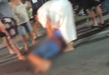 Motociclista fica ferido em acidente na BR-101 em Campos 