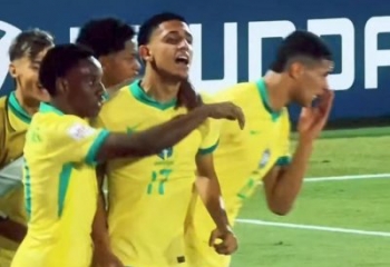 Jogador campista marca gol decisivo e Brasil elimina a França no Mundial Sub-17