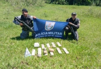 Polícia apreende 11 kg de maconha durante ação em Guarus
