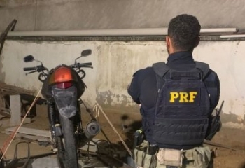 Moto roubada em Campos é recuperada pela polícia em Itaperuna 