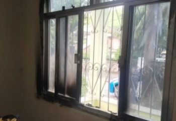 Mulher provoca incêndio em casa com a filha dentro e acaba presa 