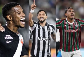 Botafogo e Fluminense vencem e Vasco empata pelo Brasileirão