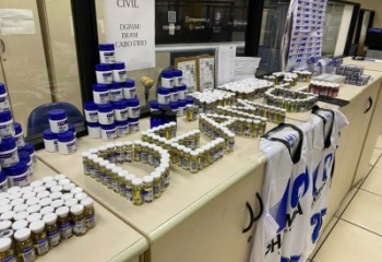 Polícia Civil prende homem e apreende R$ 100 mil em anabolizantes