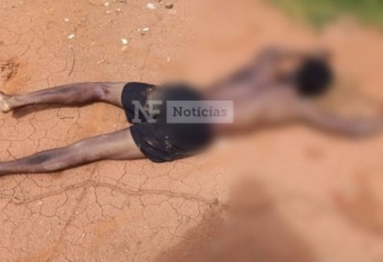 Homem é encontrado morto com marcas de tiros em estrada vicinal