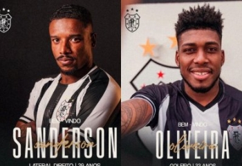 Americano anuncia retorno de Sanderson e chegada do goleiro Oliveira