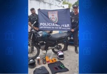 Suspeitos de furto a loja de celulares são presos após perseguição e acidente em Campos