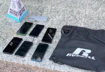 PM prende suspeito de série de assaltos, apreende motos e recupera celulares em Campos