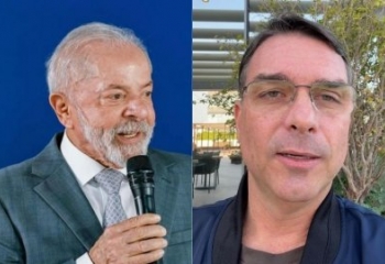 Lula e Flávio Bolsonaro lideram rejeição na corrida presidencial