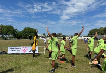 Atletas do Paraesporte/Enel/Uenf realizam pré-treino para a Copa do Mundo na França