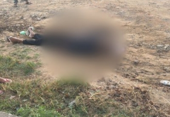 Homem é morto a tiros na manhã desta segunda-feira 