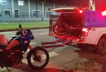 Homem é preso em flagrante após furtar guarda-corpo de ciclovia em Campos