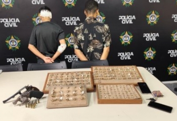 Criminosos da Bahia são presos durante assalto a joalheria em Campos 