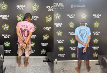 Dupla é presa após assaltar mulher em Campos; pertences foram recuperados
