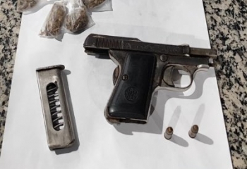 PM prende &ldquo;Baianinho&rdquo; e apreende pistola durante ação