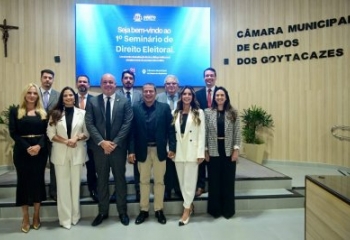 OAB/Campos promove 1º Seminário de Direito Eleitoral na Câmara Municipal
