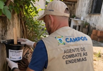 CCZ inicia mutirões de combate e controle do mosquito Aedes aegypti, em Campos