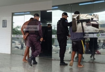Irmãos são presos com grande quantidade de drogas e submetralhadora em Guarus