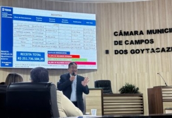 Saúde apresenta prestação de contas na Câmara e alerta para aumento de acidente em Campos