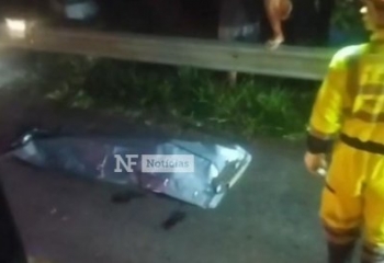 Homem morre ao ser atropelado na BR-101 em Campos 
