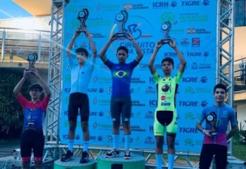 Jovem ciclista de SFI conquista dois títulos neste final de semana