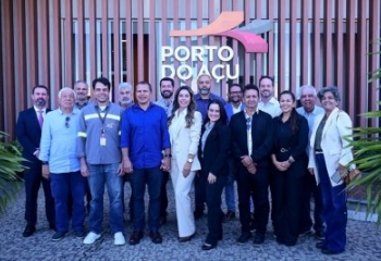 Frederico Paes destaca desenvolvimento e geração de emprego ao visitar Porto do Açu