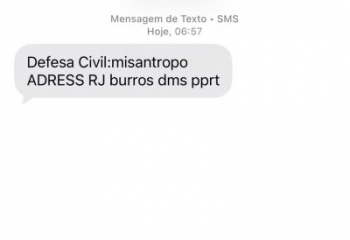 Recebeu um alerta no celular? Defesa Civil explica o que aconteceu