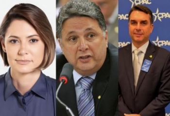 Michelle Bolsonaro compartilha vídeo de Garotinho em meio à crise com Flávio