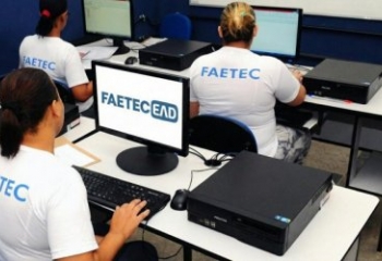 Faetec abre inscrições para 15 mil vagas em cursos gratuitos a distância