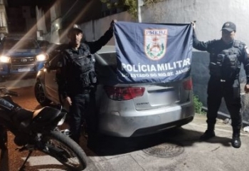 Carro roubado durante assalto em residência é recuperado na Baixada Campista 