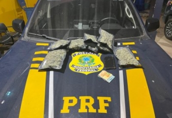 PRF prende mulher por tráfico de drogas em ônibus na BR-101 em Campos