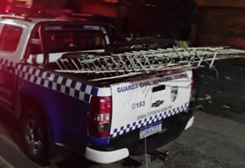 Guarda Municipal frustra furtos e recupera material no Centro de Campos
