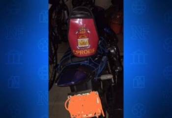 Adolescente é flagrado fazendo manobras perigosas com moto e acaba detido 