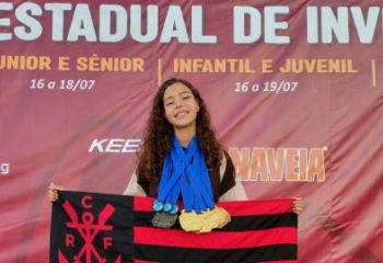 Atletas de Campos brilham no Estadual de Inverno com recordes e 18 medalhas