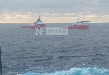 Incêndio assusta tripulantes de navio de apoio da Petrobras na Bacia de Campos
