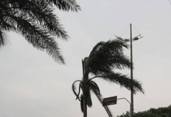  Campos registra ventos de até 40 km/h; Defesa Civil alerta para rajadas mais intensas