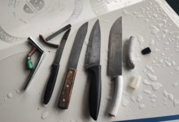 GCM apreende facas e cachimbos de crack durante ação no Centro