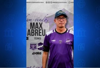 Roxinho anuncia a contratação do técnico Max Abreu para a Série B2