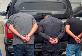 Três suspeitos de furto são presos no Espírito Santo após crime em Campos
