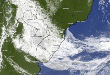 Ciclone e frente fria avançam e mudam o tempo no estado do Rio