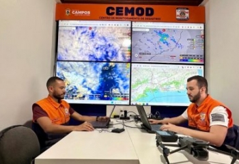 Defesa Civil de Campos alerta para rajadas de vento entre esta sexta e sábado