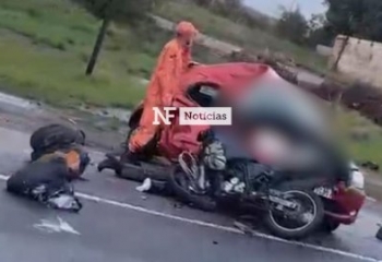 Grave acidente entre moto e carro deixa um morto e dois feridos na BR-101 em Campos