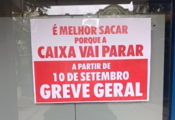 Greve da Caixa continua após empregados rejeitarem proposta