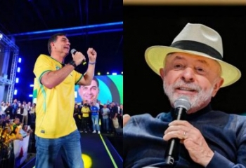Real Time Big Data: Lula e Flávio Bolsonaro estão em empate técnico nos dois turnos da eleição
